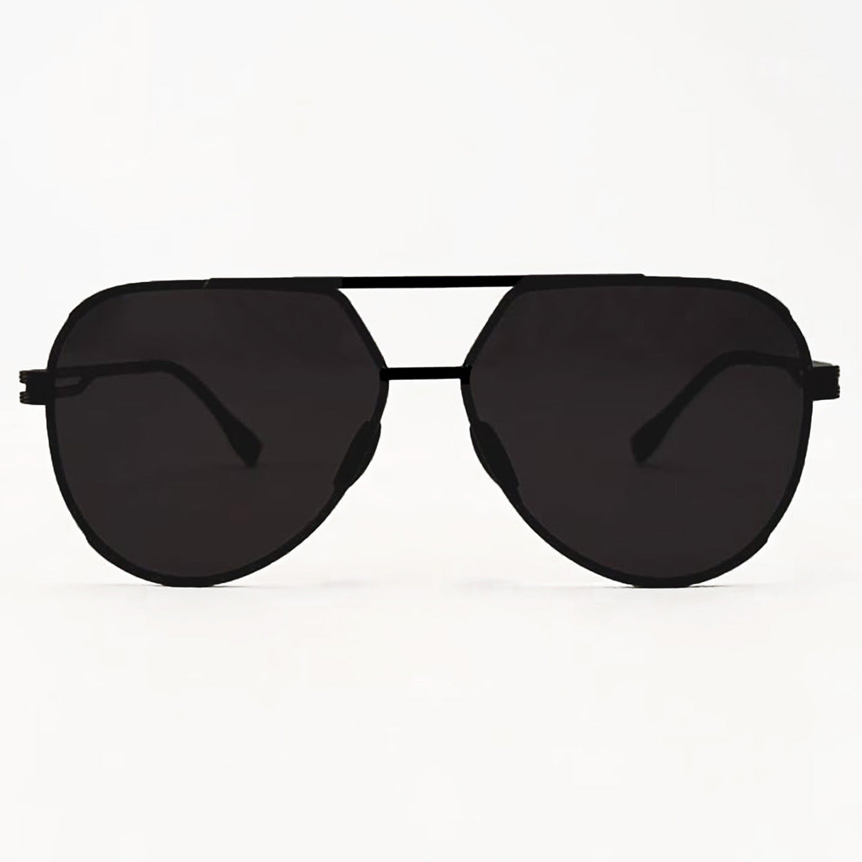 Untangled x Emily - Tangle Free - Black Aviator Sunglasses