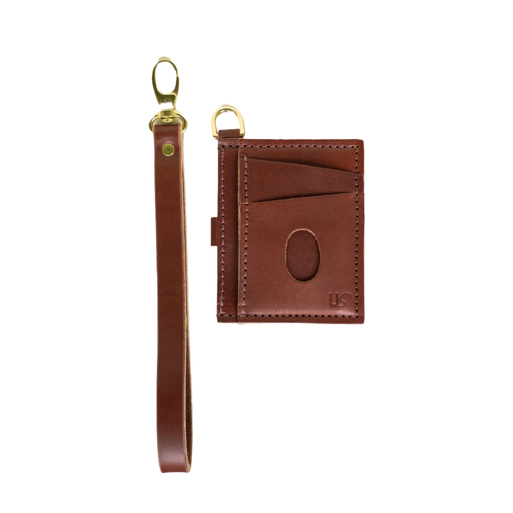 Everly Wristlet Wallet – Compact Leather Card Holder