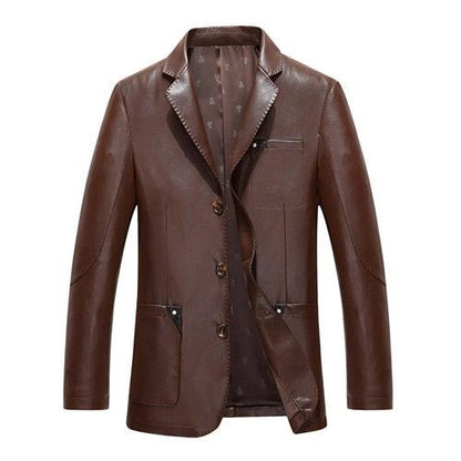 Everyday Mens Leather Blazer