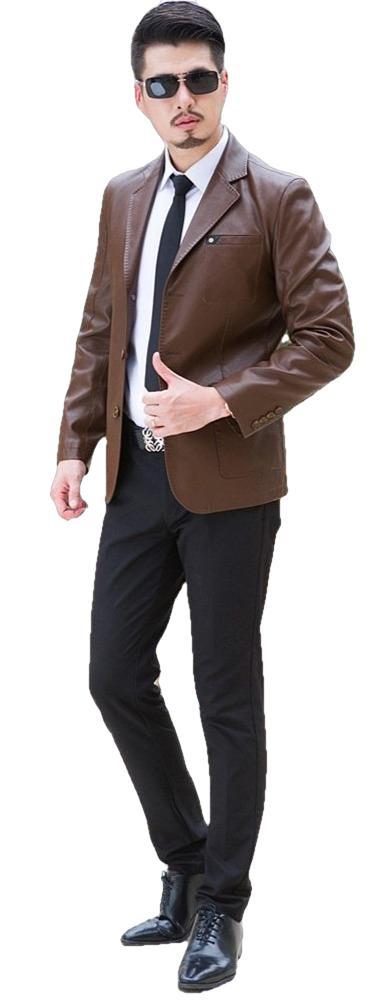 Everyday Mens Leather Blazer