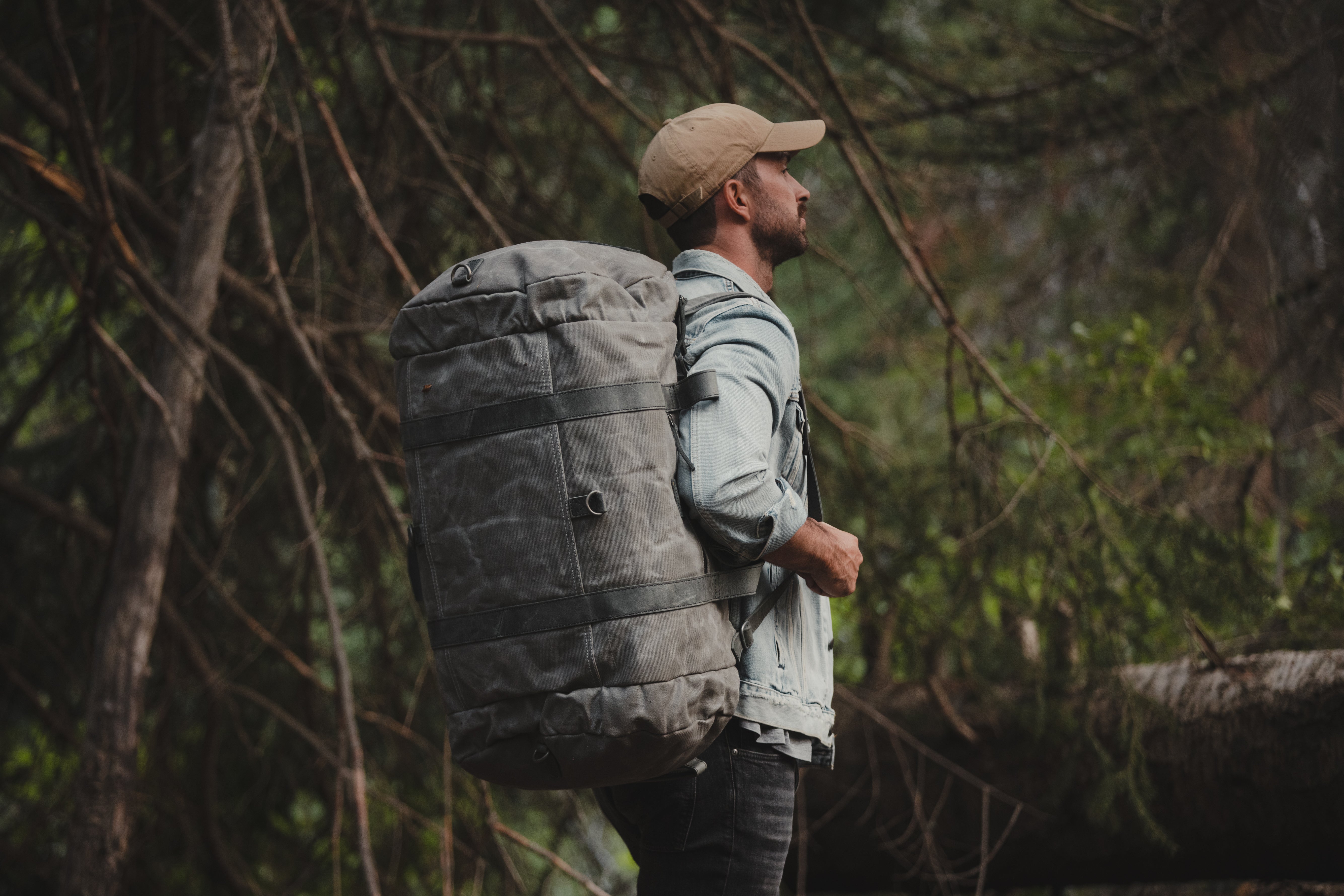 85L Nomad Canvas Duffel Bag