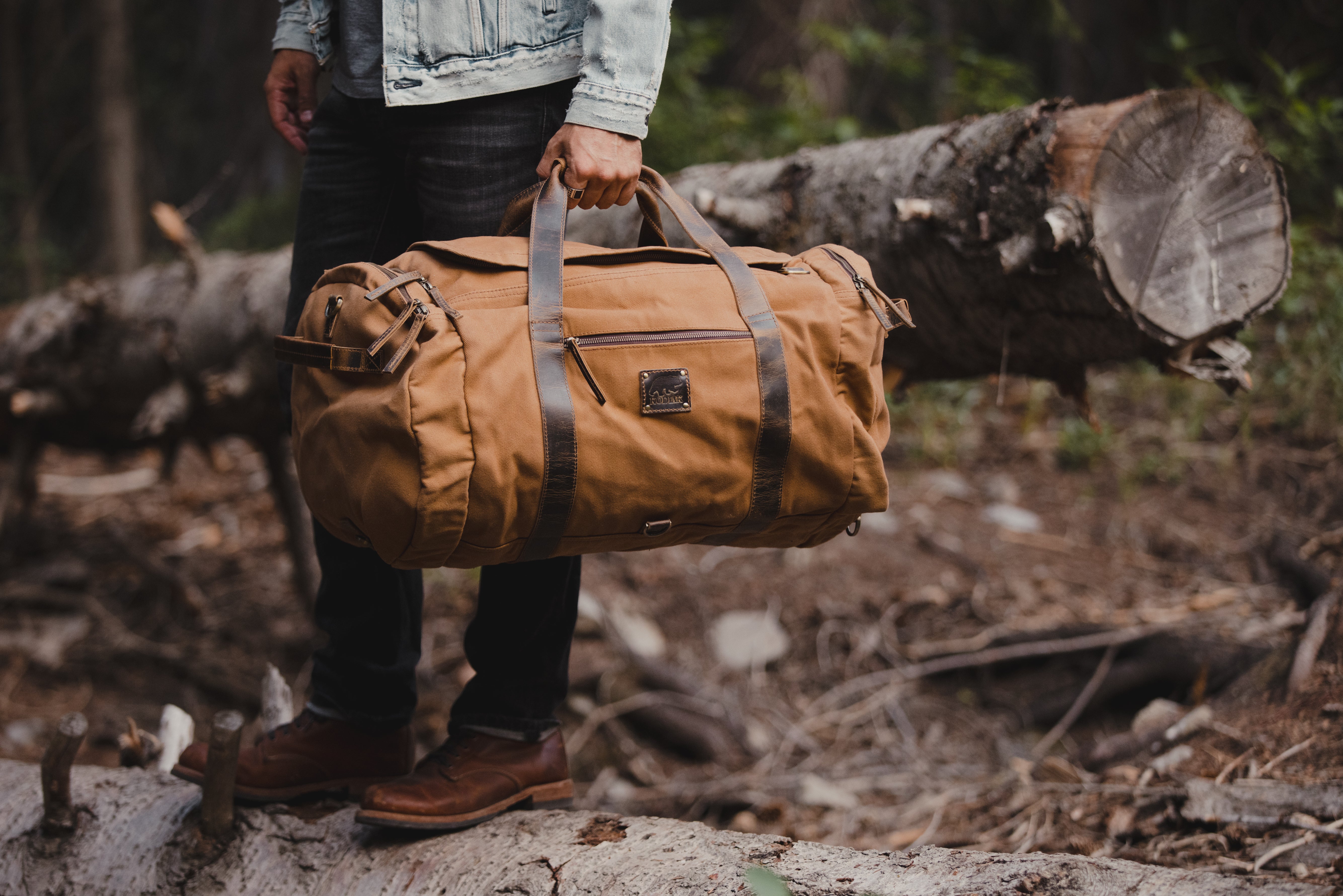 85L Nomad Canvas Duffel Bag