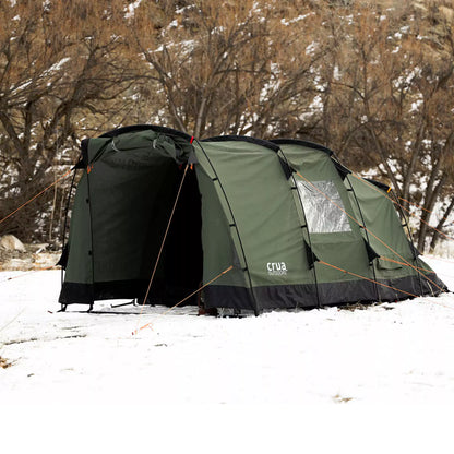 TRI 3-Person Insulated Tunnel Tent - All Weather Spacious Shelter, Enhanced Comfort and Durability