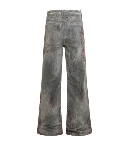 BLOODSTAIN FLARE DENIM