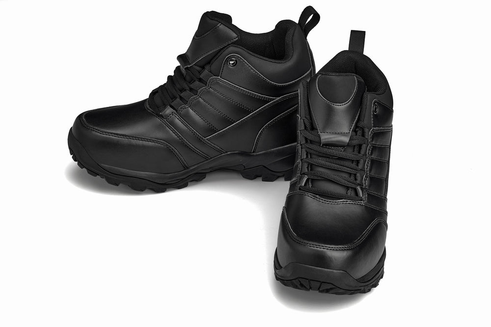 FD003 - 4.5 Inches Taller (Black) - Lightweight Men's Sneakers