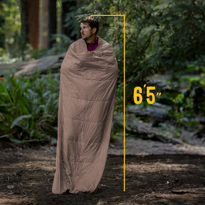 Layover™ XL Travel Blanket - Insulated & Packable | Quartz