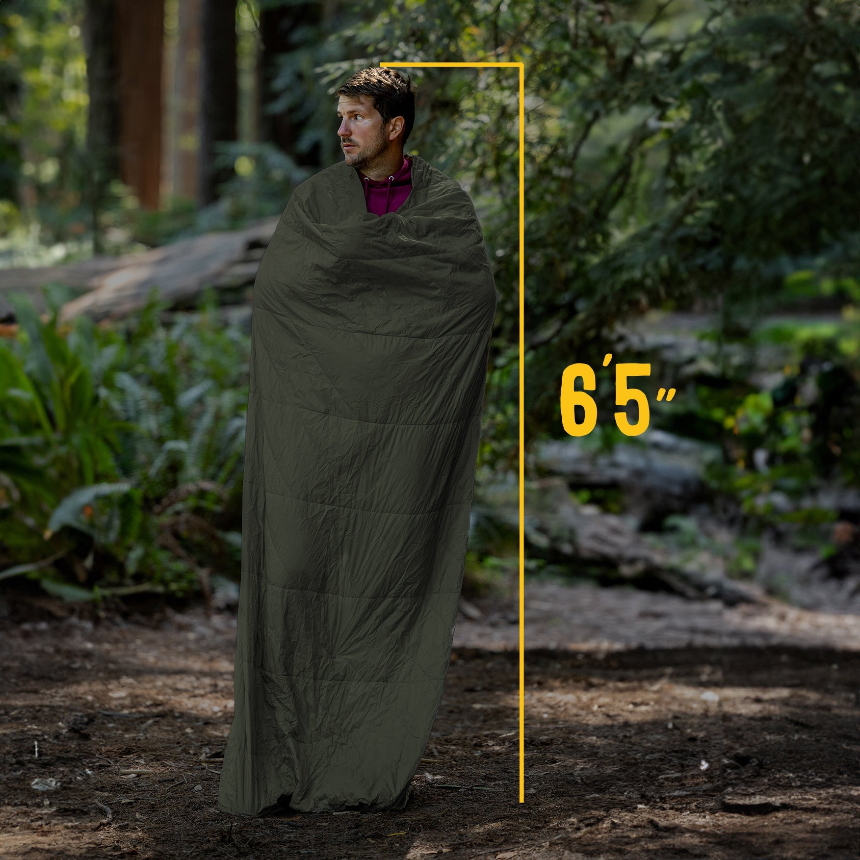 Layover™ XL Travel Blanket - Insulated & Packable | Spruce