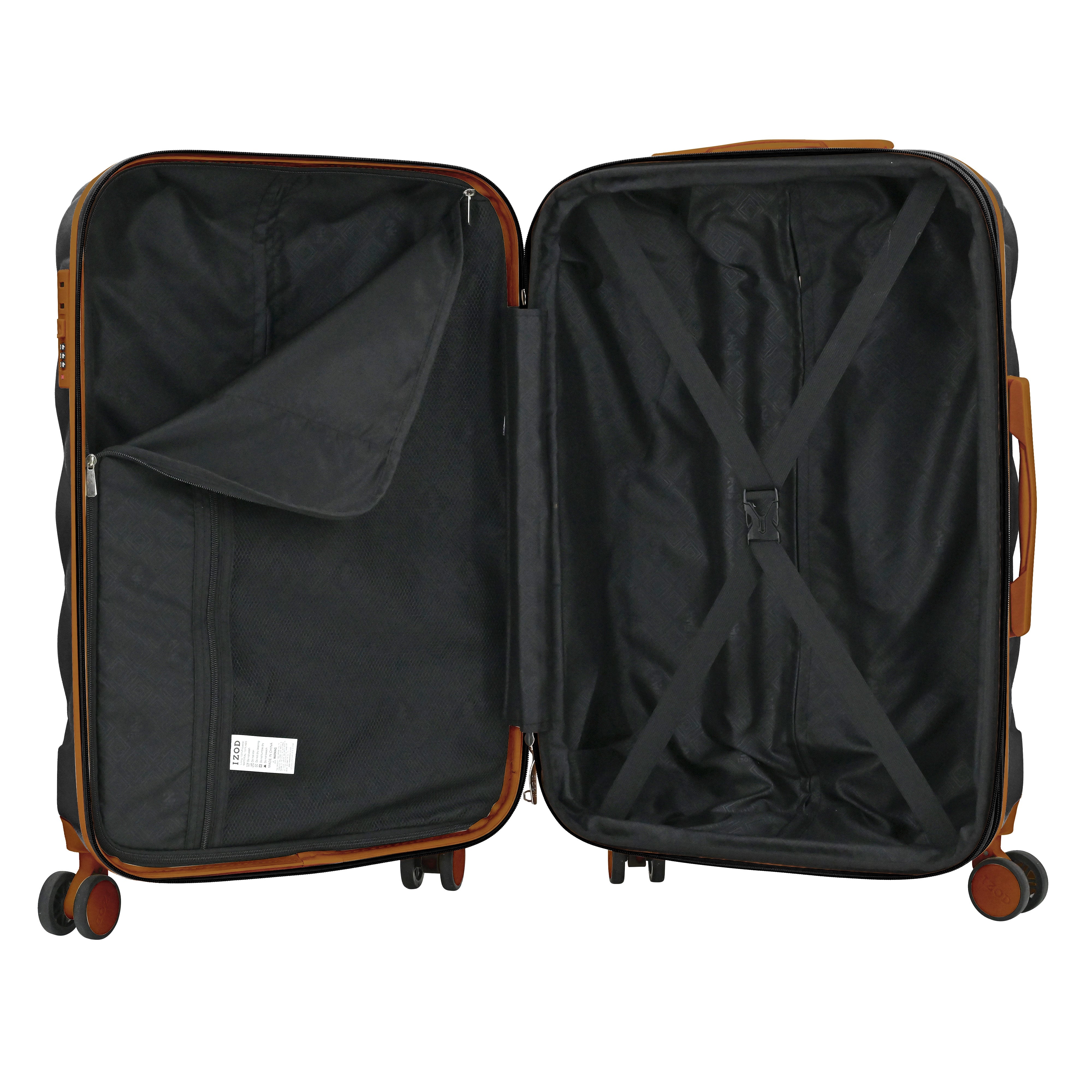 IZOD Fit 3 Piece Luggage Set