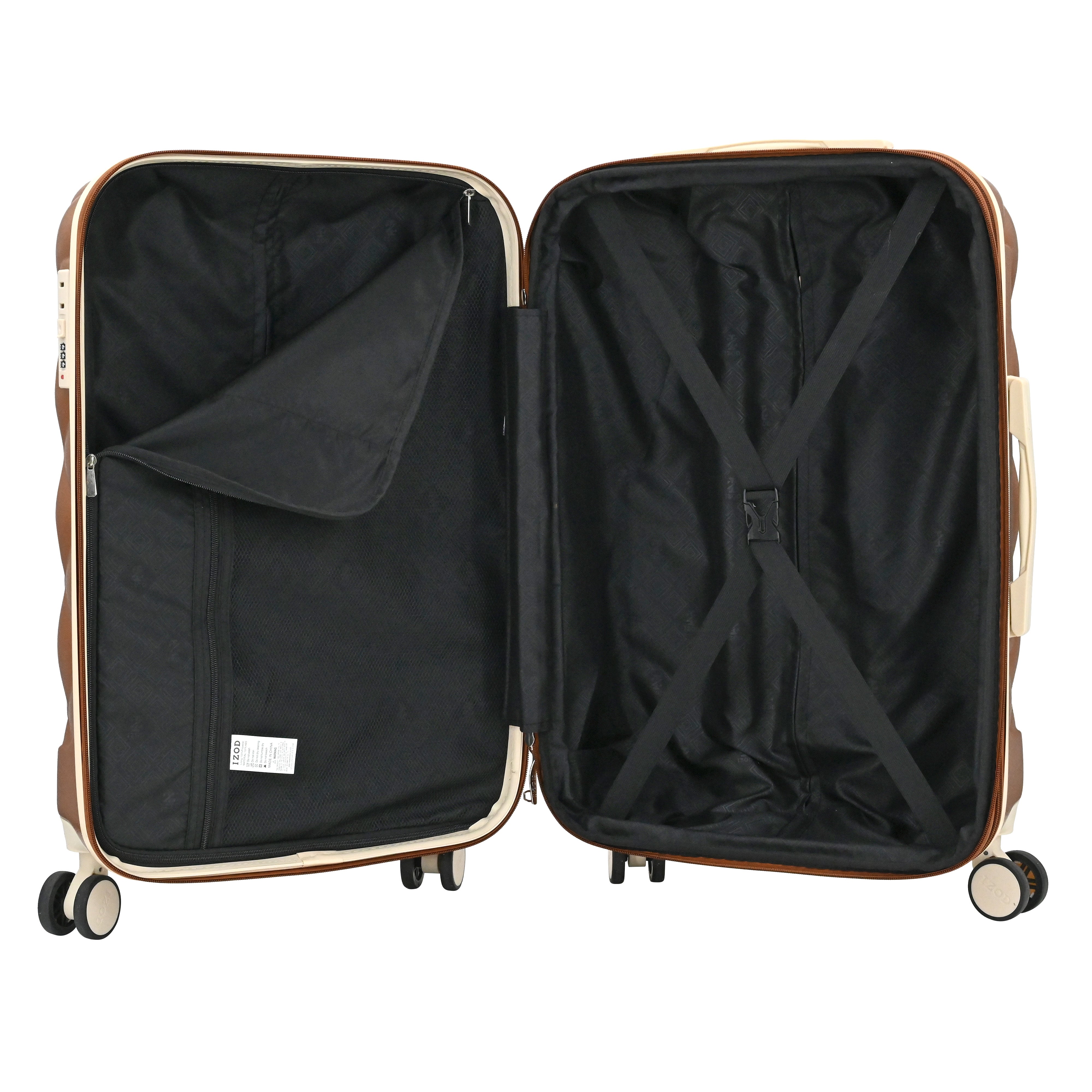 IZOD Fit 3 Piece Luggage Set