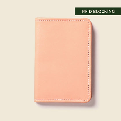 Compact Bifold with RFID Protection - Soft Pink