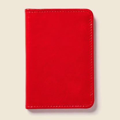 Compact Bifold with RFID Protection - Fire Red
