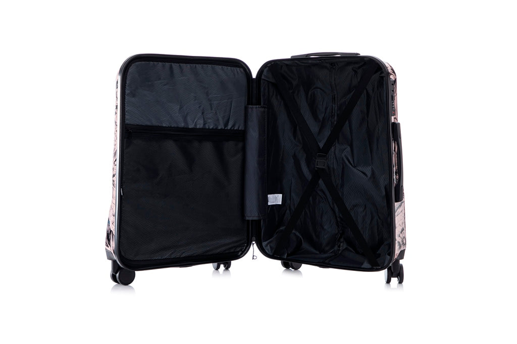 Zebra 3 Piece Luggage Set with TSA Lock