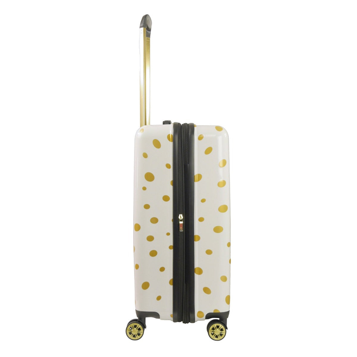 Ful Impulse Mixed Dots Hardside Spinner 26" Luggage, White