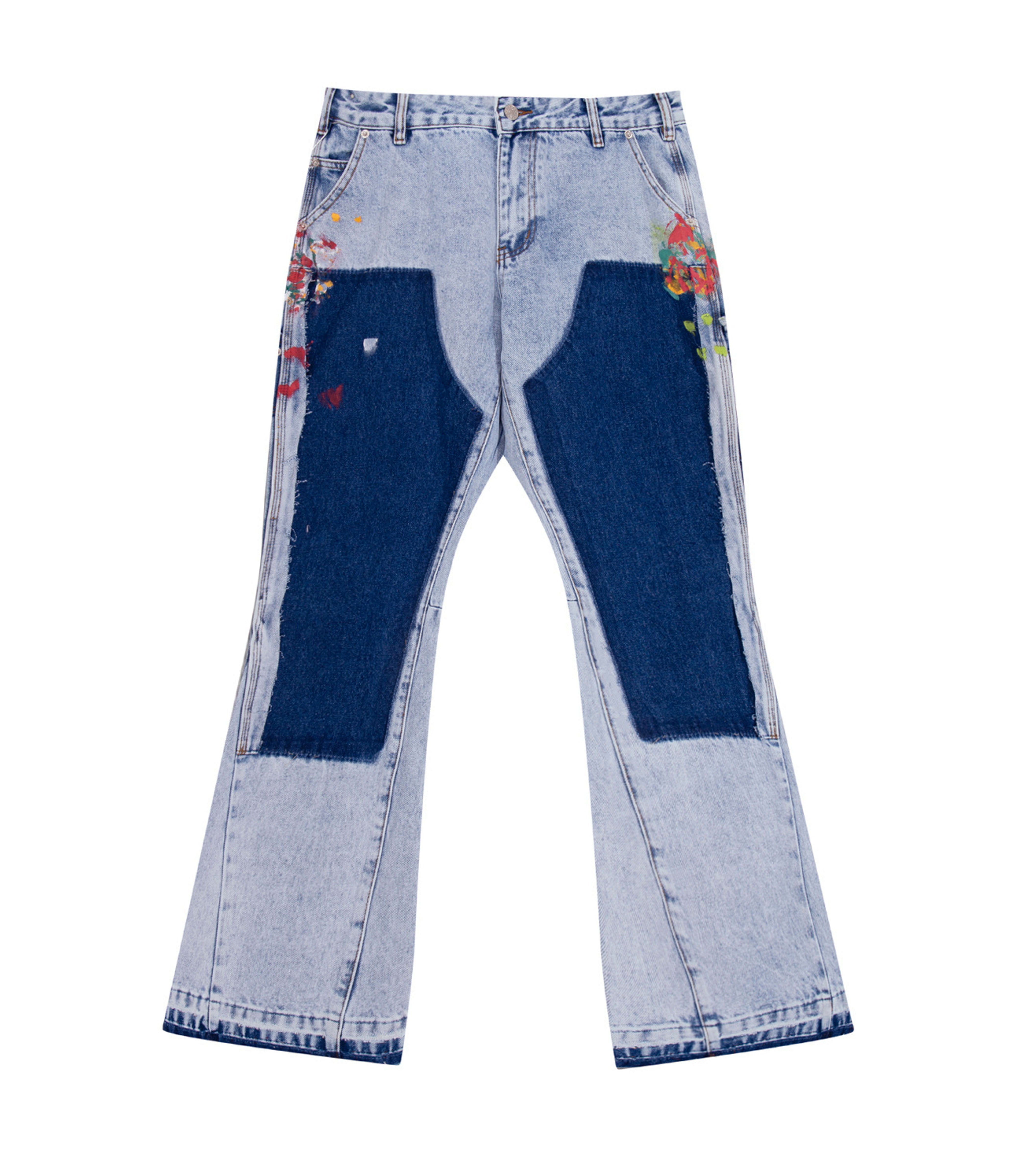AZUL SPLIT PAINTERS DENIM