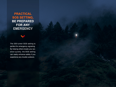 Fenix LR60R Rotary Switch Rechargeable Searchlight - 21000 Lumens