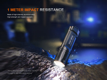 TK35R Rechargeable High-Performance Tactical Flashlight with UV Output