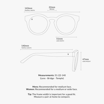 The Quinn Sunglasses - Jet Black