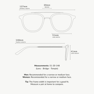 The Booker Sunglasses - Lagoon