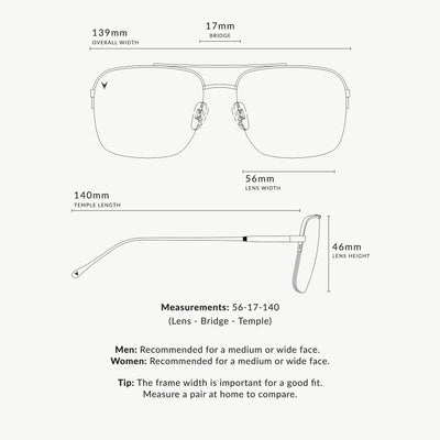 The Marshall Sunglasses - Gold
