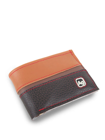 Franklin Upholstery Vinyl Vegan Wallet- Brown