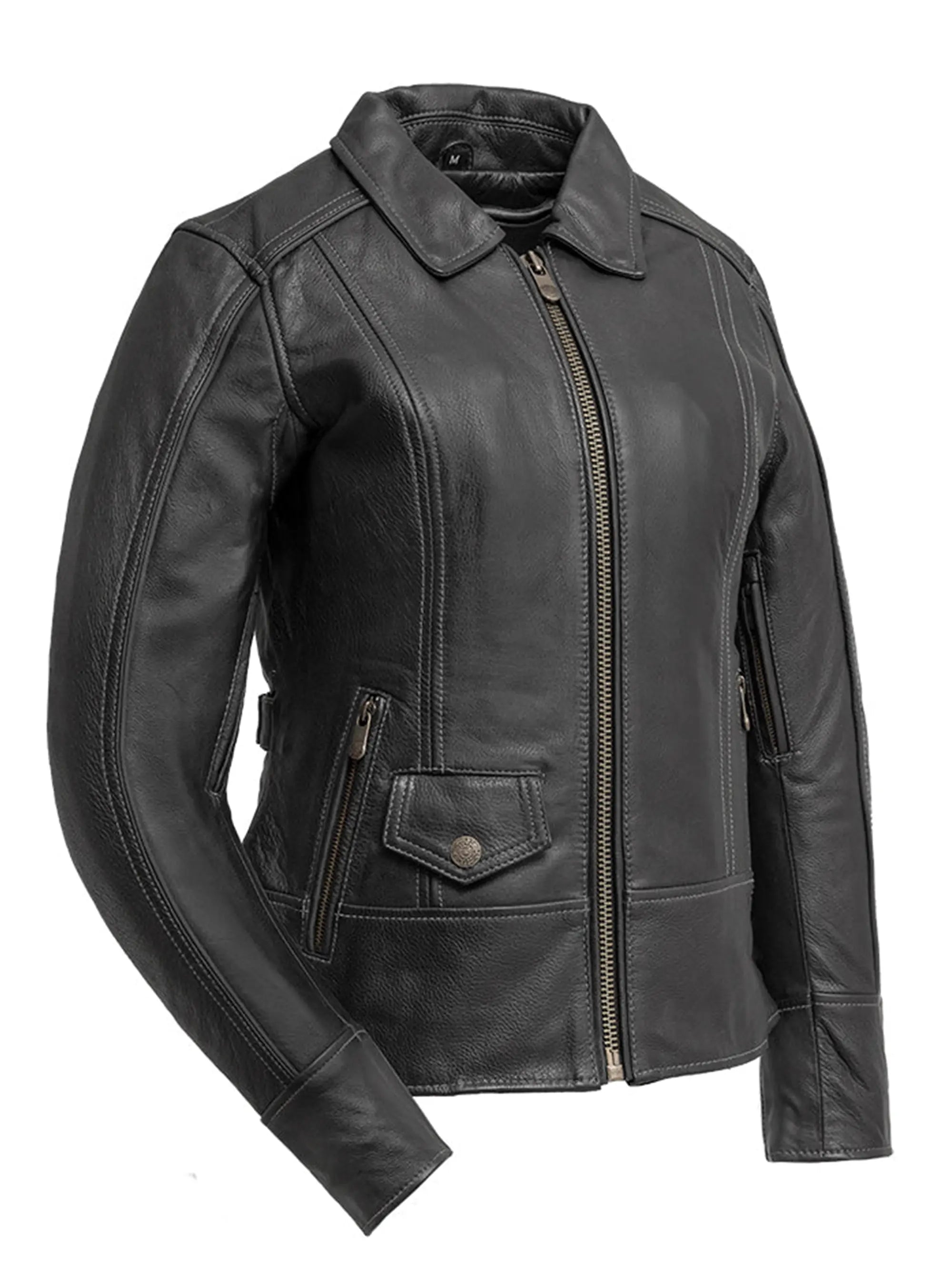 Free Spirit - Women's Motorcycle Leather Jacket