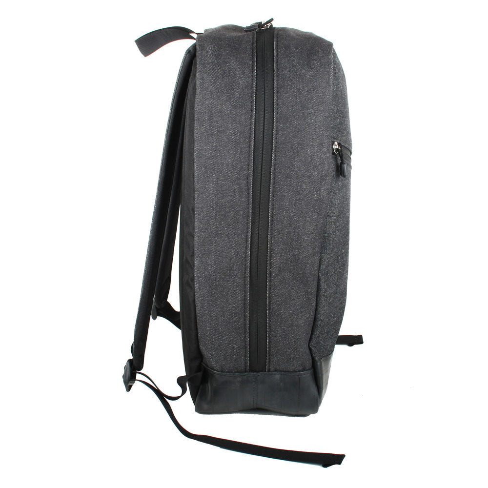 Alchemy Goods- Fremont Salvaged Charcoal Denim Backpack