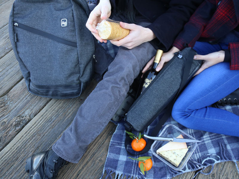 Fremont Salvaged Charcoal Denim Backpack