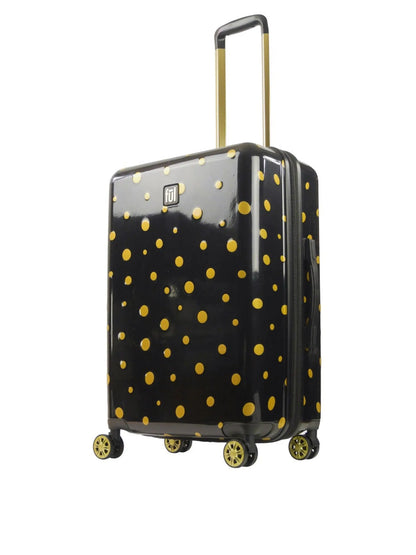 Ful Impulse Mixed Dots Hardside Spinner 26" Luggage, Black