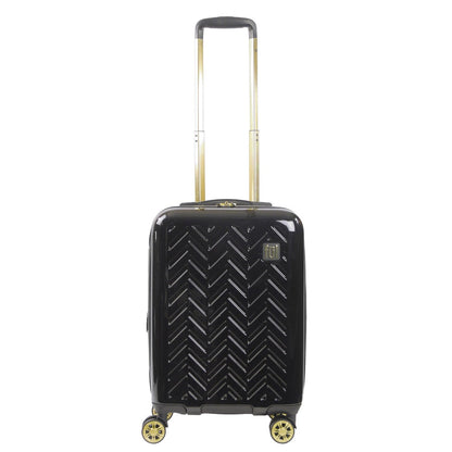 Ful Groove 22" Expandable Hardside Spinner luggage,  Black