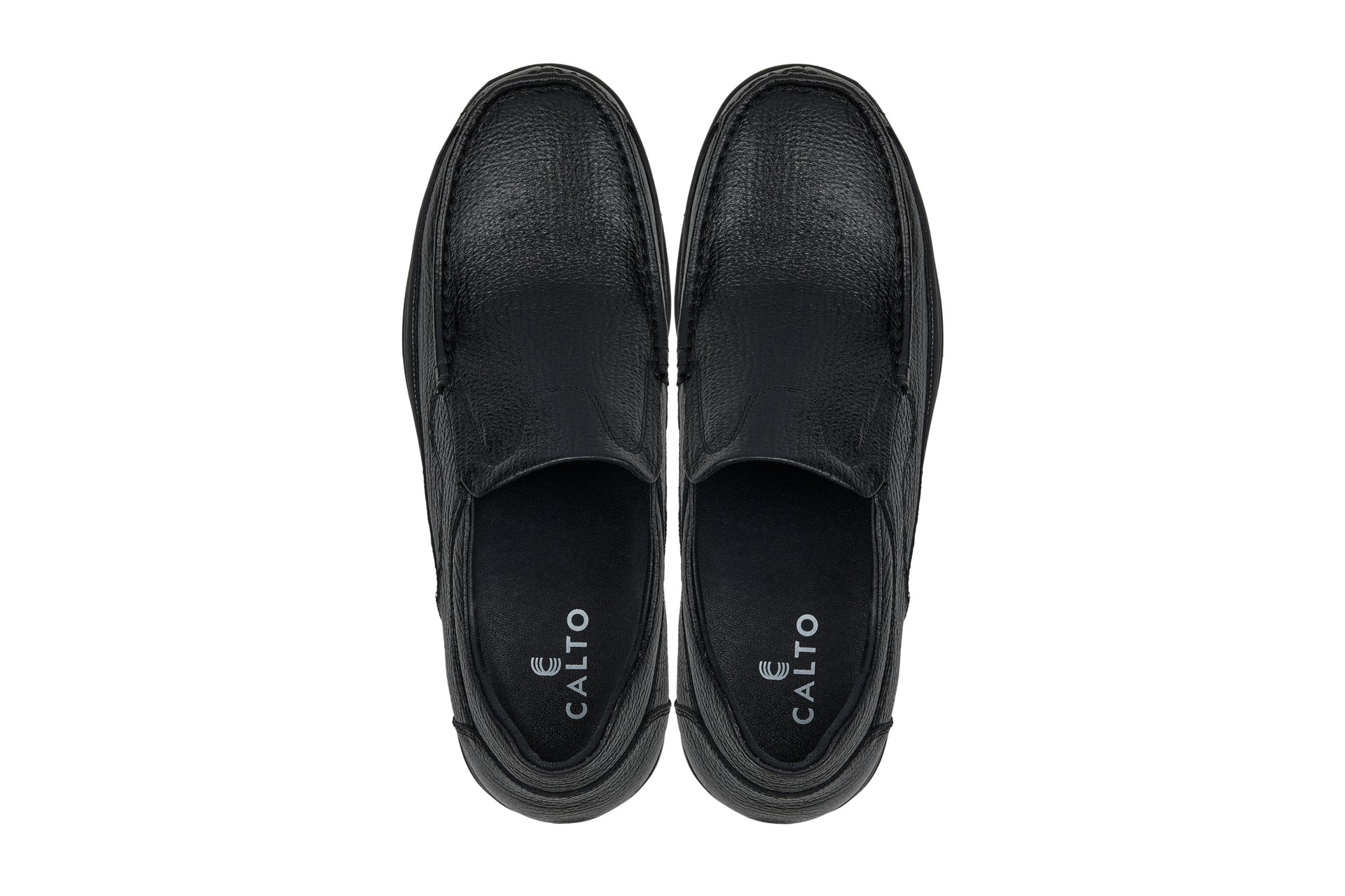 G1825 - Men's Shoes 3 Inches Taller (Black) - Lightweight