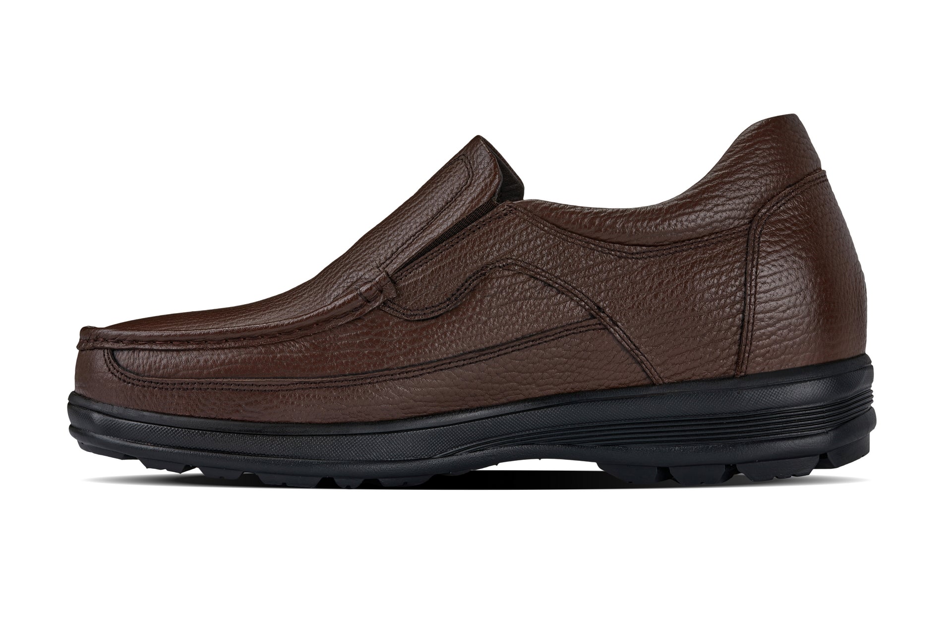 G1827 - 3 Inches Taller (Brown) - Lightweight Men's Sneakers