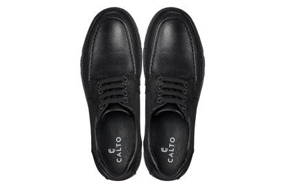 G6381 - 3 Inches Taller (Black) - Men's Sneakers