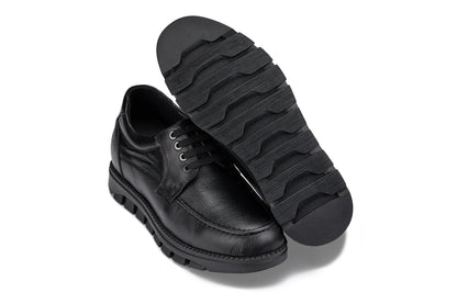G6381 - 3 Inches Taller (Black) - Men's Sneakers