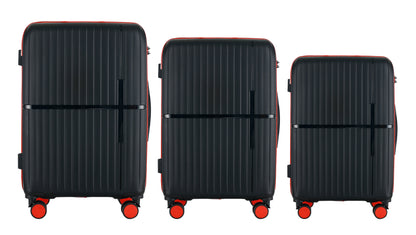 GALA 3-Piece Luggage Set – Polycarbonate Hardshell, Lightweight, 360° Dual Spinning Wheels, Combo Lock - 20", 24", 28"