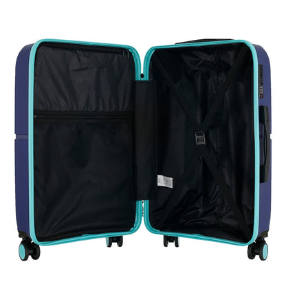 GALA 3 Piece Polycarbonate Luggage Set with TSA Lock - Navy Teal