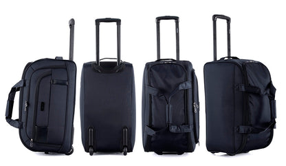 Gavin Soft shell Lightweight Duffel Rolling Bag 4 Piece Set