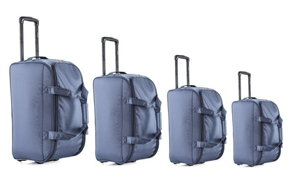 Gavin Soft shell Lightweight Duffel Rolling Bag 4 Piece Set