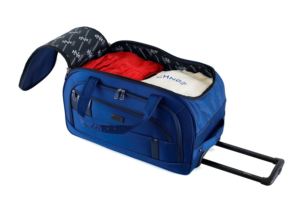 Gavin Soft shell Lightweight Duffel Rolling Bag 4 Piece Set