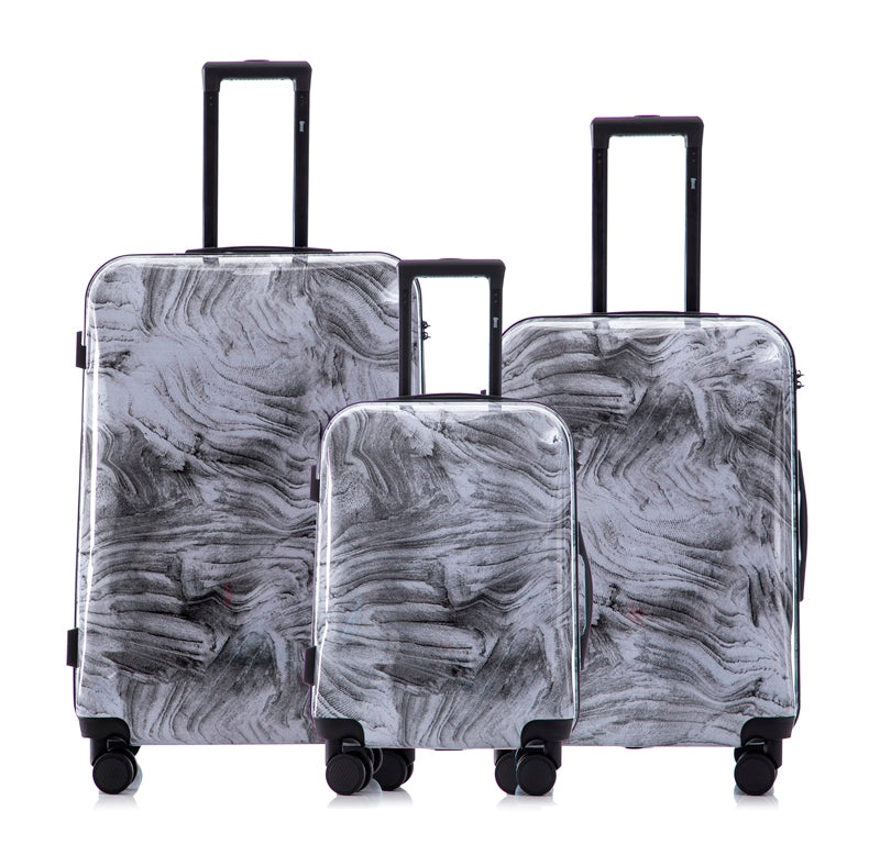 Granite 3 Piece Luggage Set with TSA Lock
