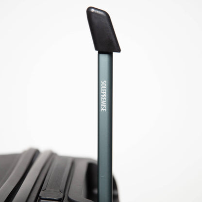 20-inch Black Carry-on Suitcase with TSA Lock