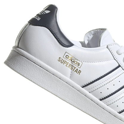 ADIDAS GY2559 SUPERSTAR MN'S (Medium) White/White/Maroon Leather Lifestyle Shoes