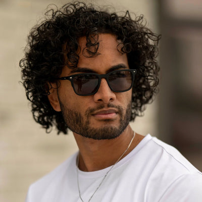 The Brooks Sunglasses - Semi Matte Black