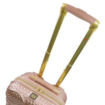 Disney Mickey Mouse Rolling Suitcases 3 Piece Set Rose Gold