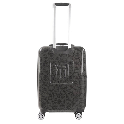 Hello Kitty Pose All Over 25.5" Hard-Sided Luggage Black