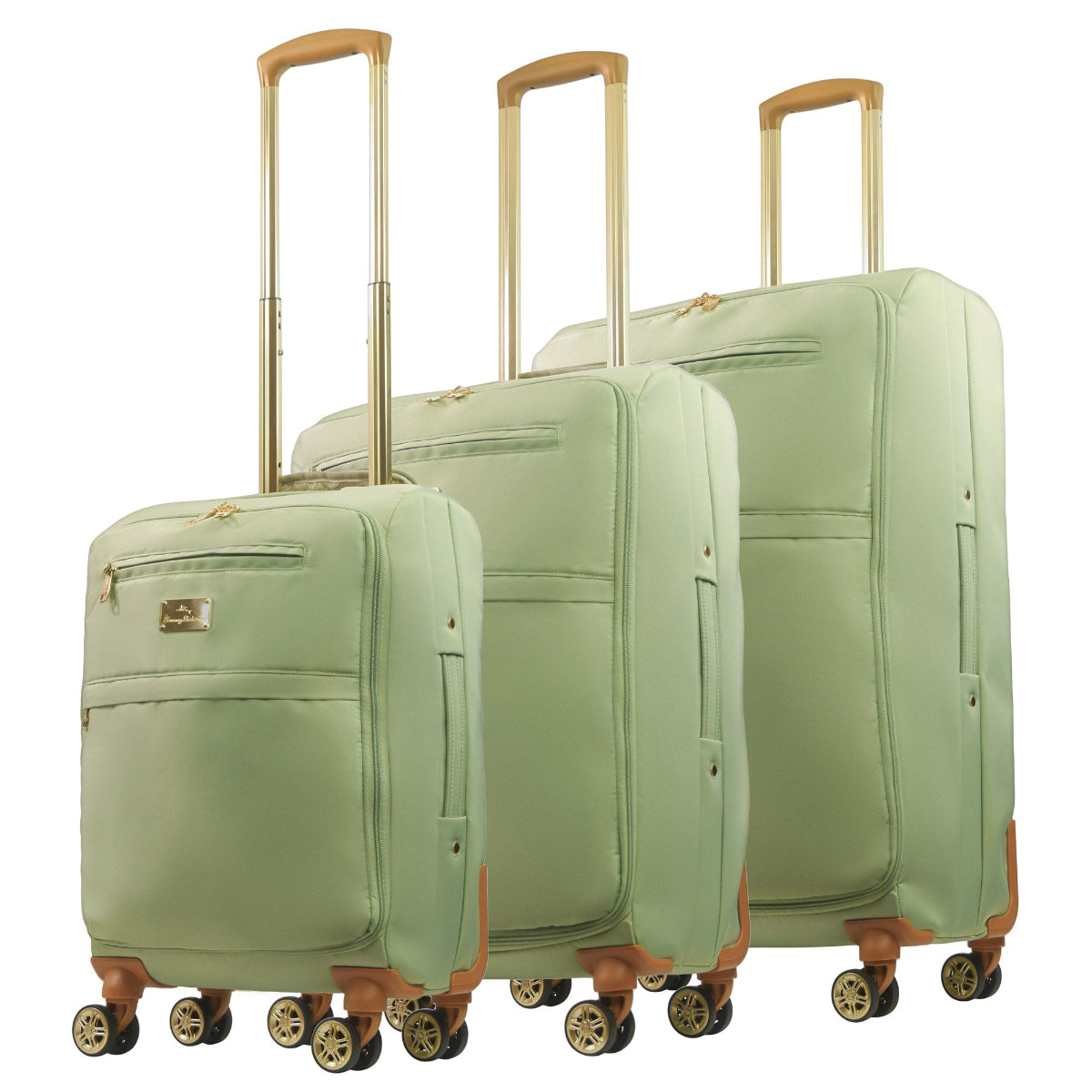 Tommy Bahama 3-Piece Green Soft-Sided Luggage Set