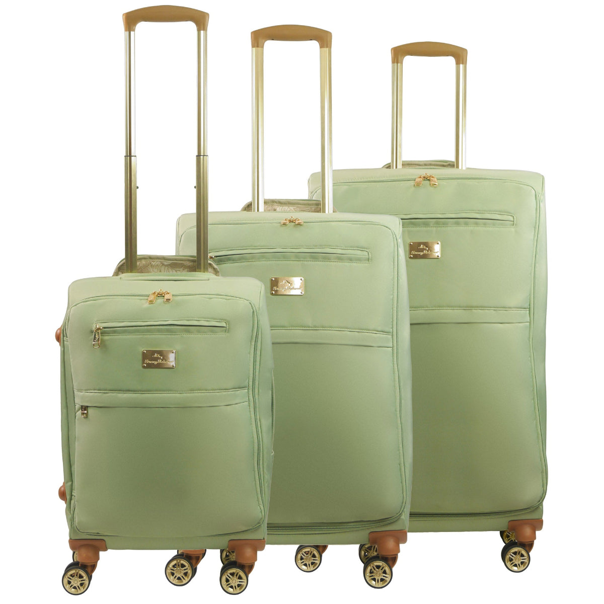 Tommy Bahama 3-Piece Green Soft-Sided Luggage Set