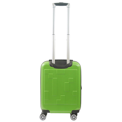 Minecraft Creeper Big face 21.5" Expandable Carry-On Spinner Suitcase