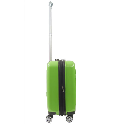 Minecraft Creeper Big face 21.5" Expandable Carry-On Spinner Suitcase