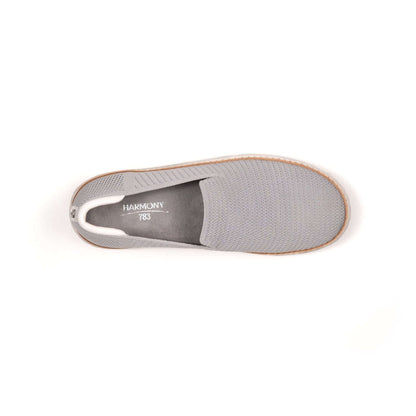Grounding  Slip-On Shoes • Grey Bamboo Knit