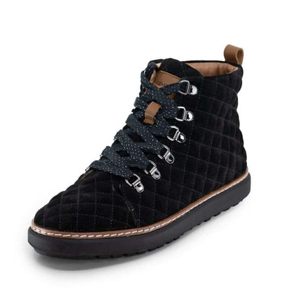 Melissa High-Top Grounding Shoes • Black Quilted